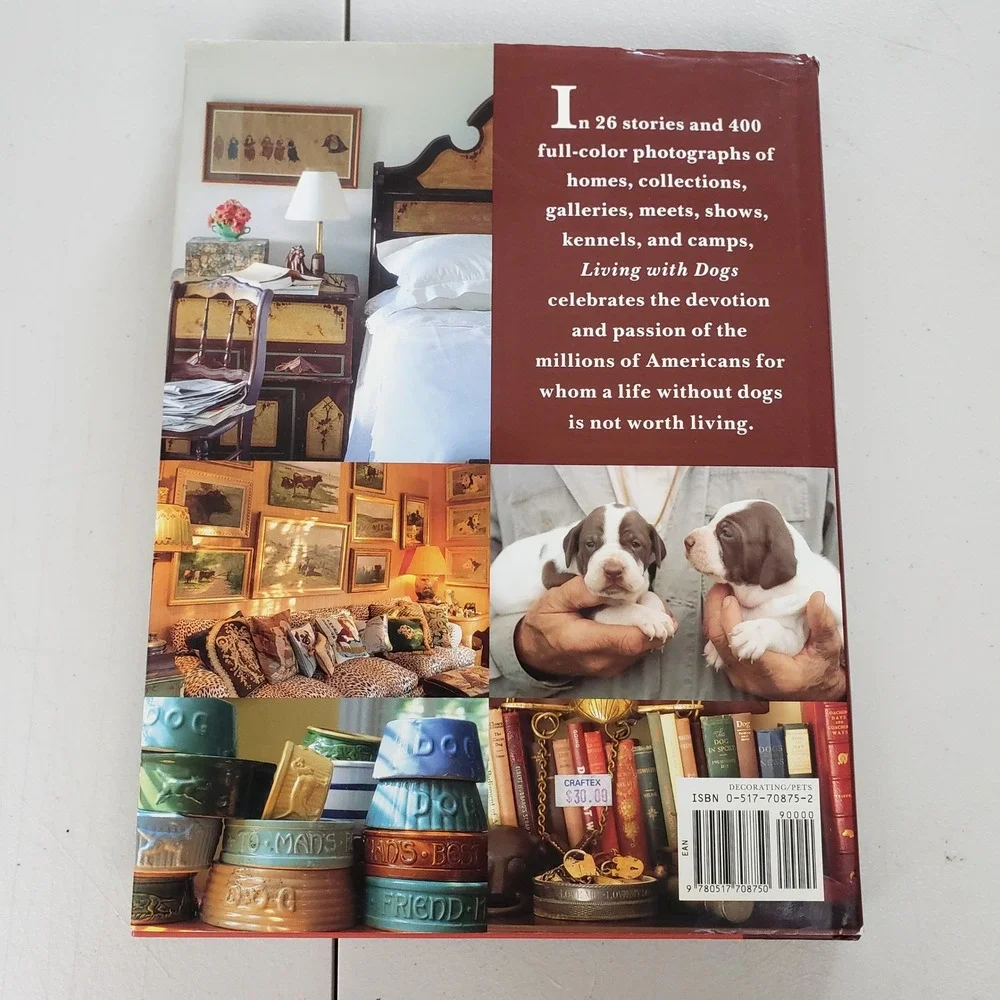 Living with Dogs Laurence Sheehan Hardcover 1st Ed 1999 Dog Photography Book